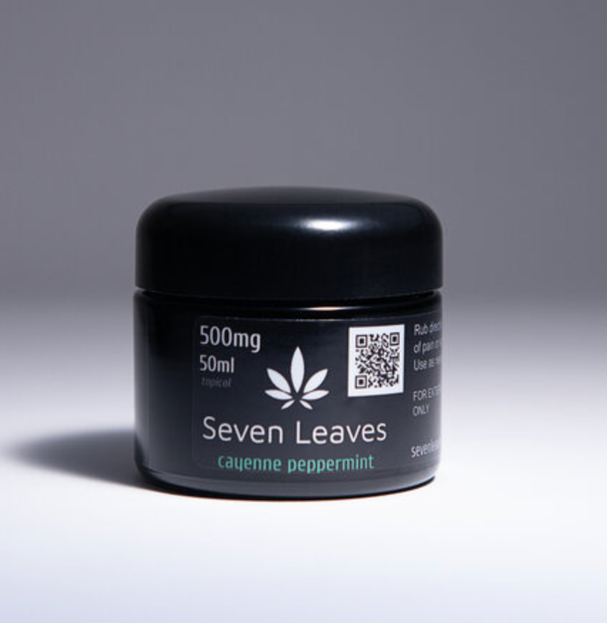 500mg 50ml Cayenne Peppermint CBD Salve
