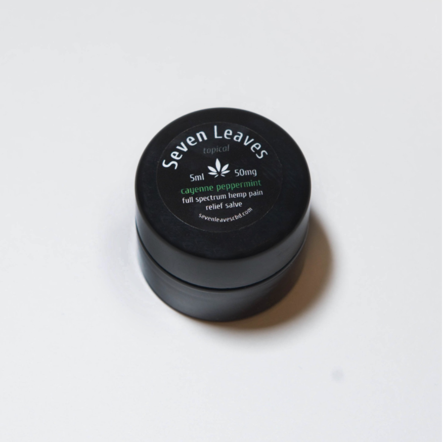 50mg 5ml Cayenne Peppermint CBD Salve