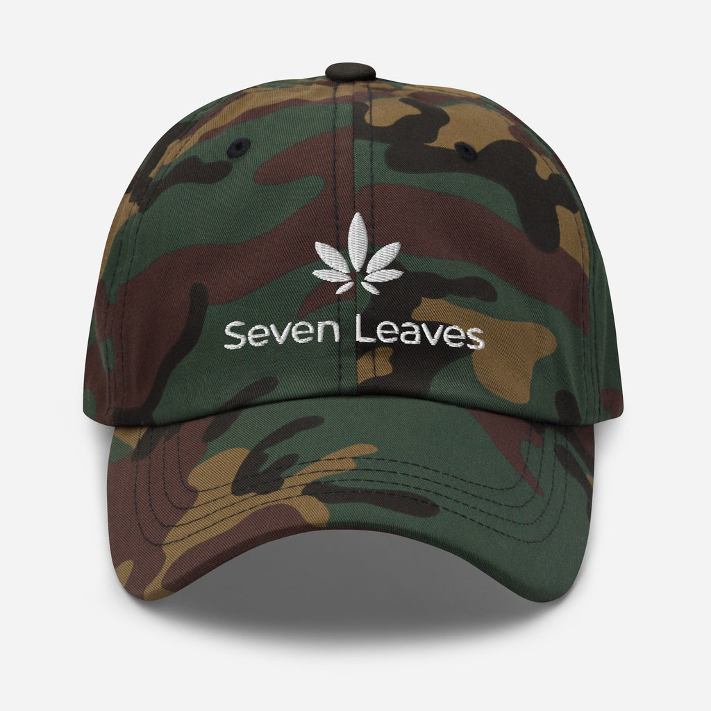 Seven Leaves 2.0 Logo Dad hat