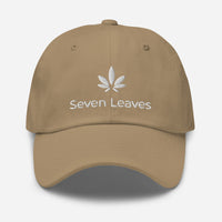 Seven Leaves 2.0 Logo Dad hat