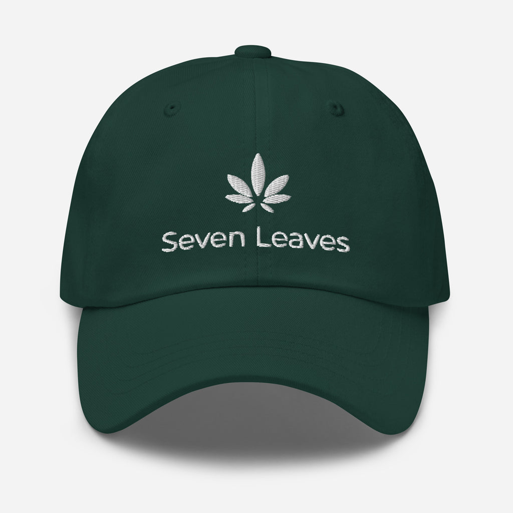 Seven Leaves 2.0 Logo Dad hat