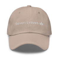 Seven Leaves Athletic Logo Dad hat