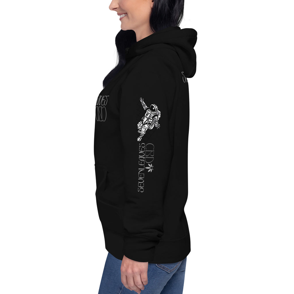 Seven Leaves Athletic Logo Unisex Hoodie