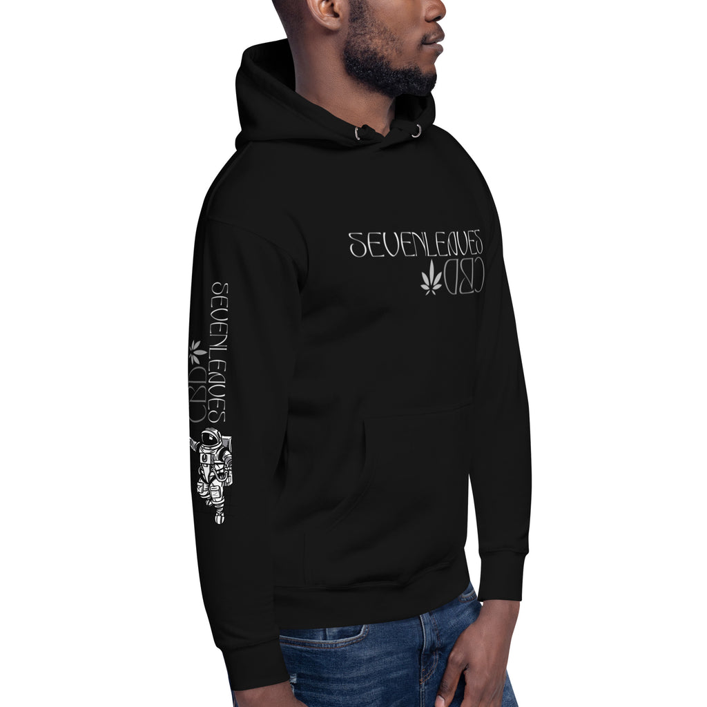 Seven Leaves Athletic Logo Unisex Hoodie