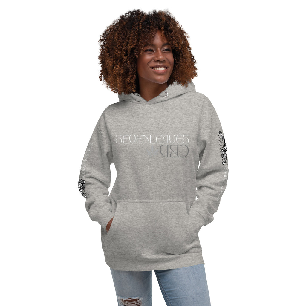 Seven Leaves Athletic Logo Unisex Hoodie