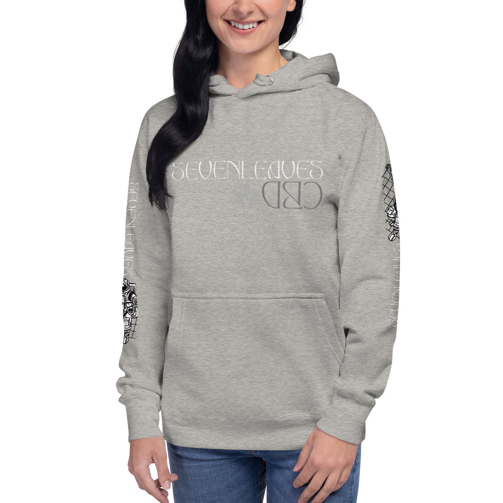 Seven Leaves Athletic Logo Unisex Hoodie