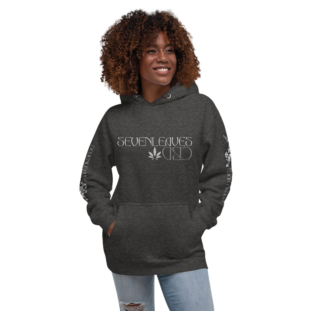 Seven Leaves Athletic Logo Unisex Hoodie