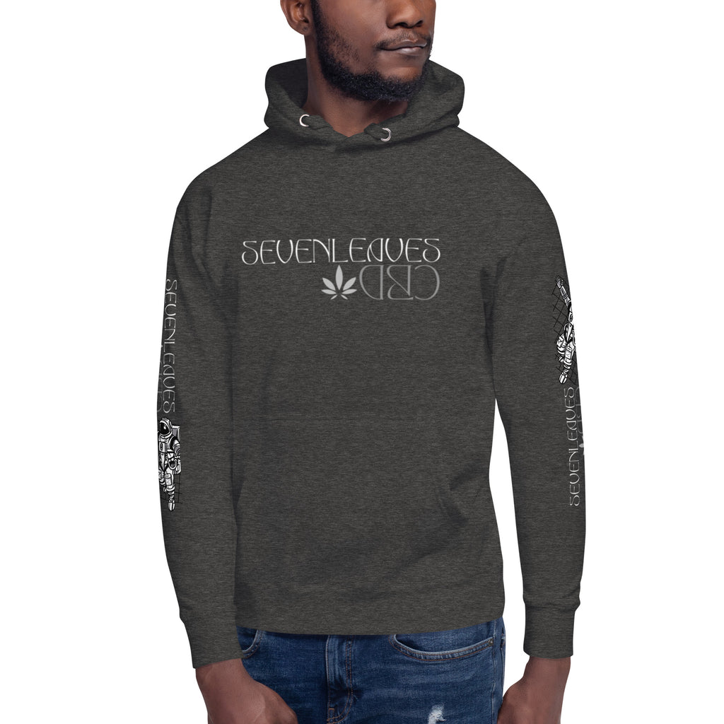 Seven Leaves Athletic Logo Unisex Hoodie