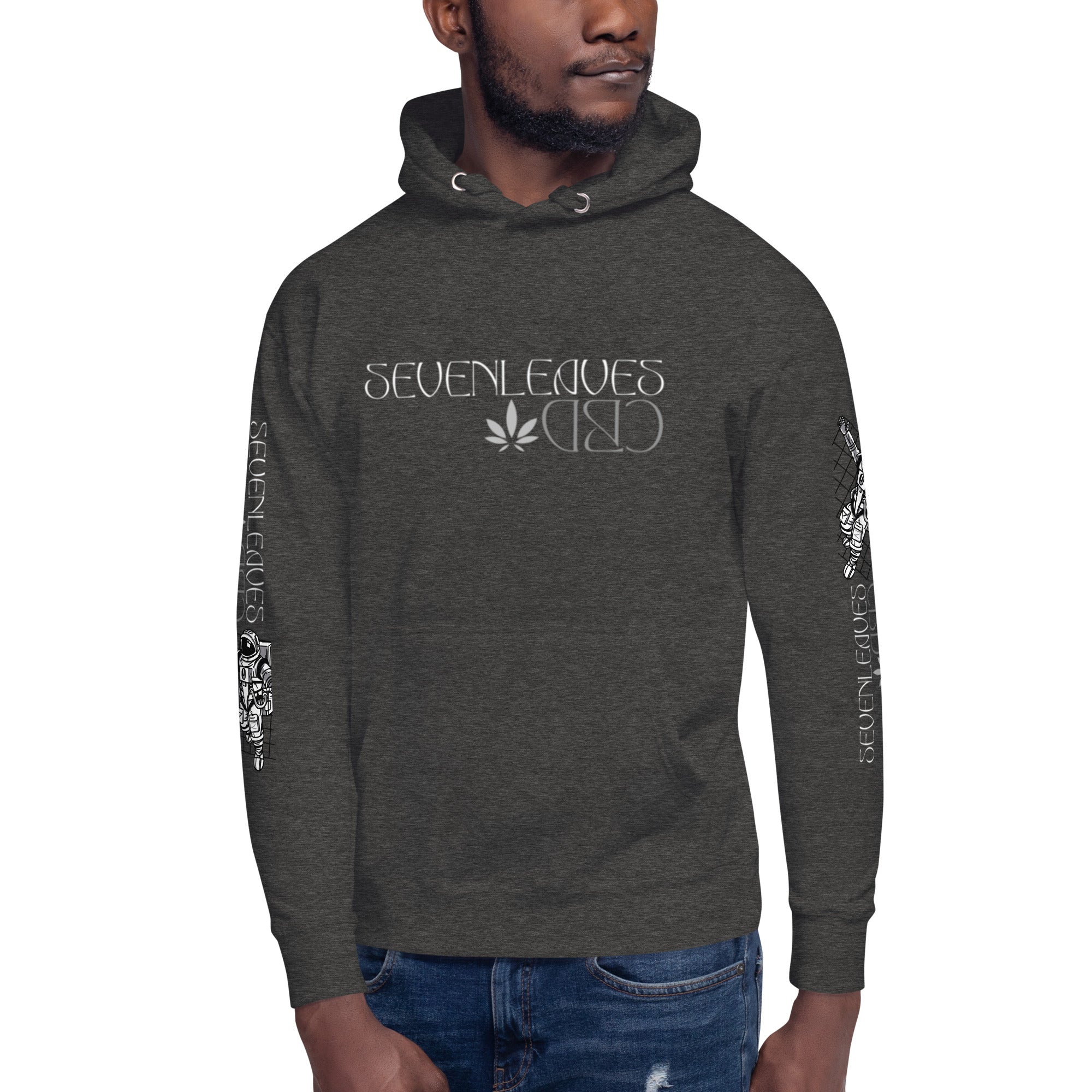 Seven Leaves Athletic Logo Unisex Hoodie