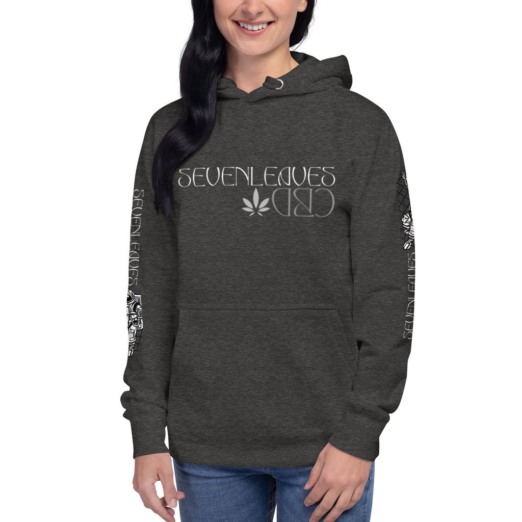 Seven Leaves Athletic Logo Unisex Hoodie