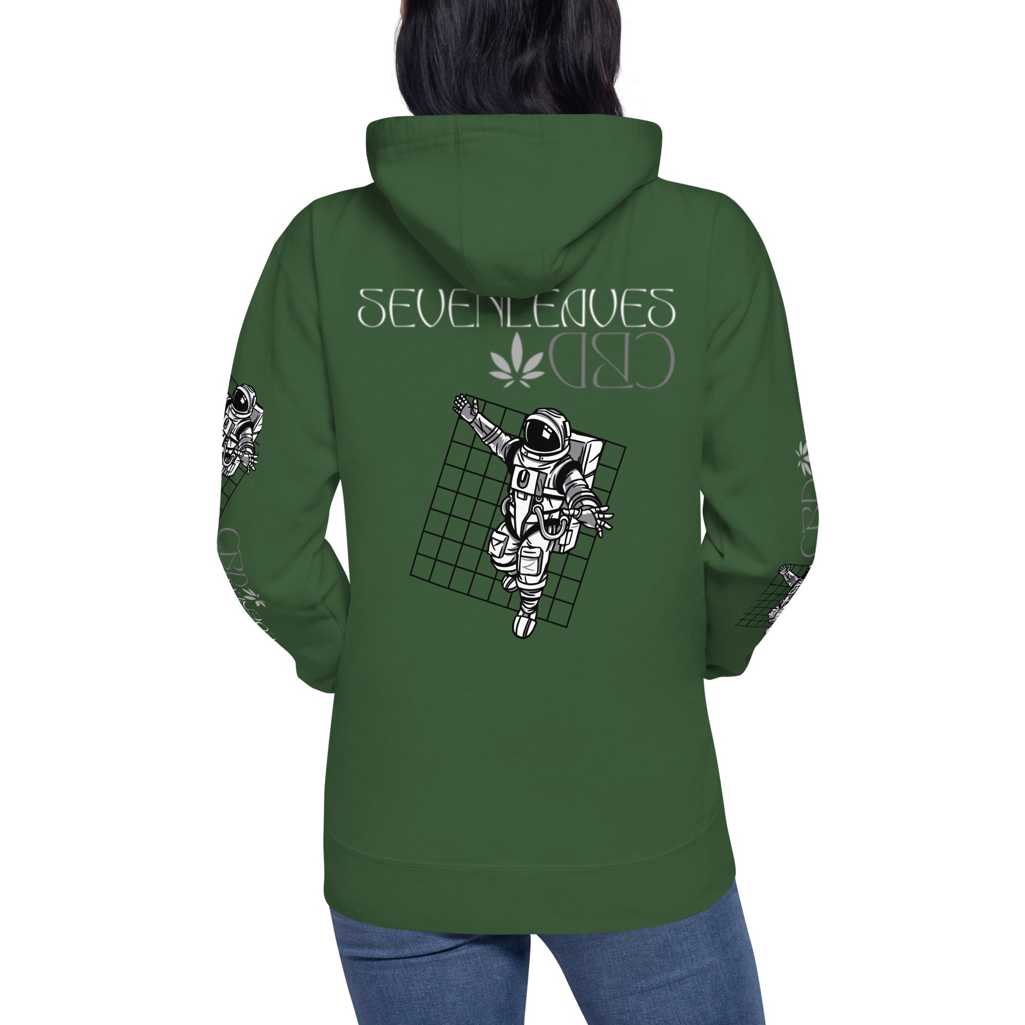 Seven Leaves Athletic Logo Unisex Hoodie