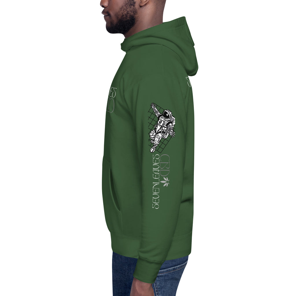 Seven Leaves Athletic Logo Unisex Hoodie
