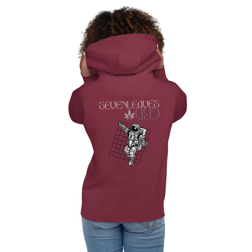 Seven Leaves Athletic Logo Unisex Hoodie