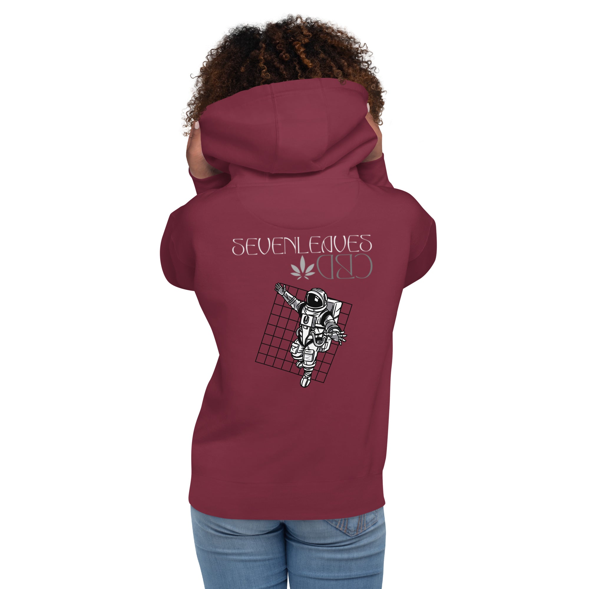 Seven Leaves Athletic Logo Unisex Hoodie