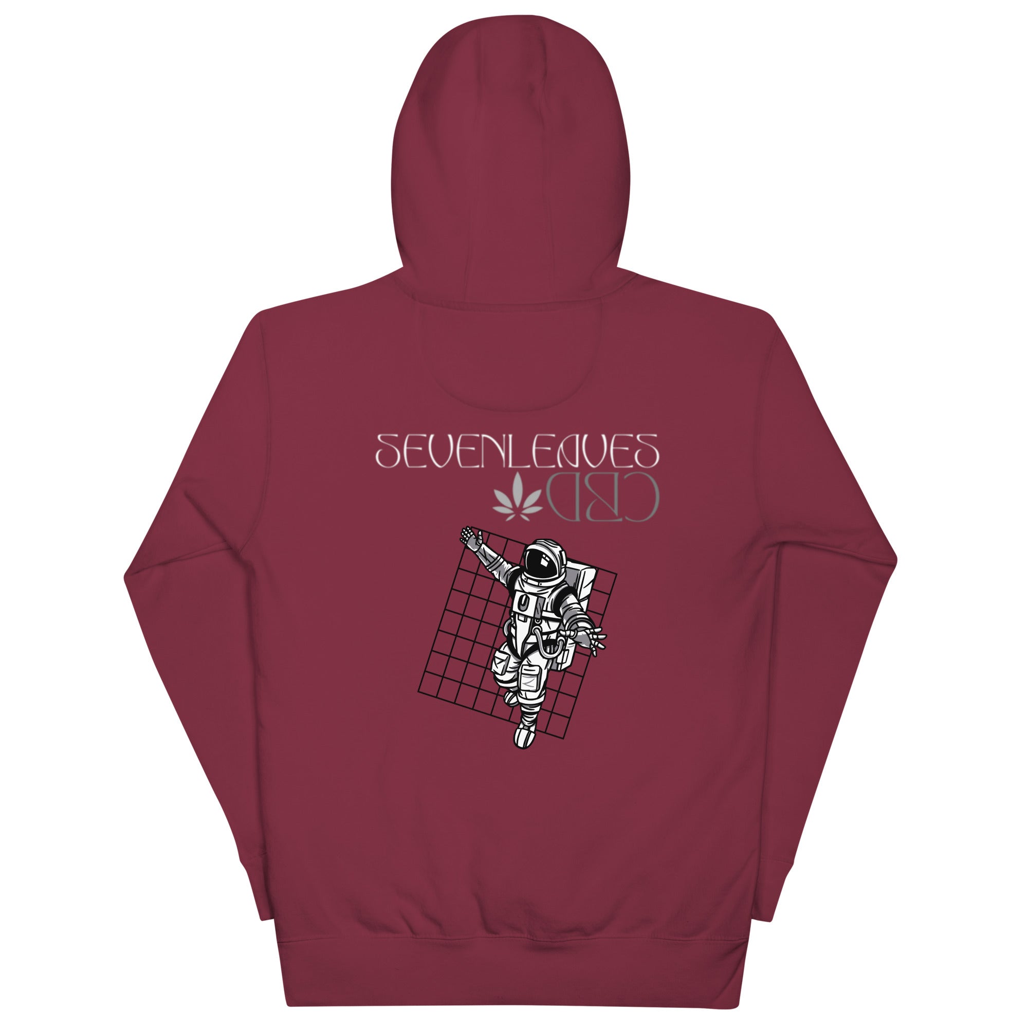 Seven Leaves Athletic Logo Unisex Hoodie