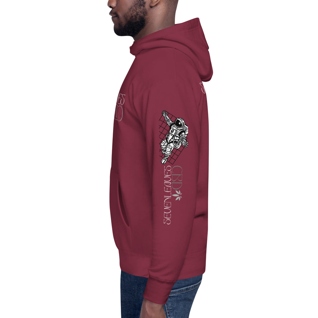 Seven Leaves Athletic Logo Unisex Hoodie