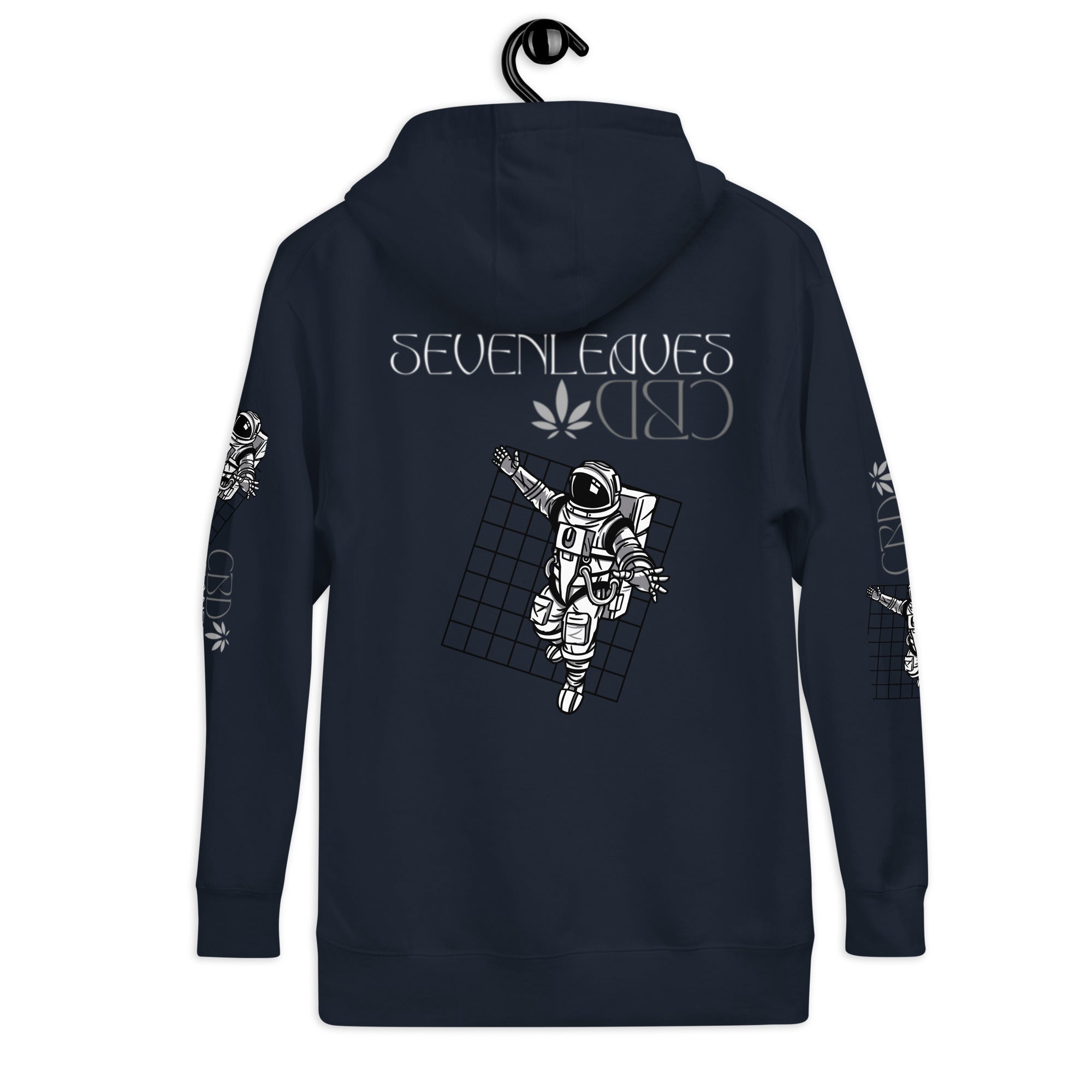 Seven Leaves Athletic Logo Unisex Hoodie