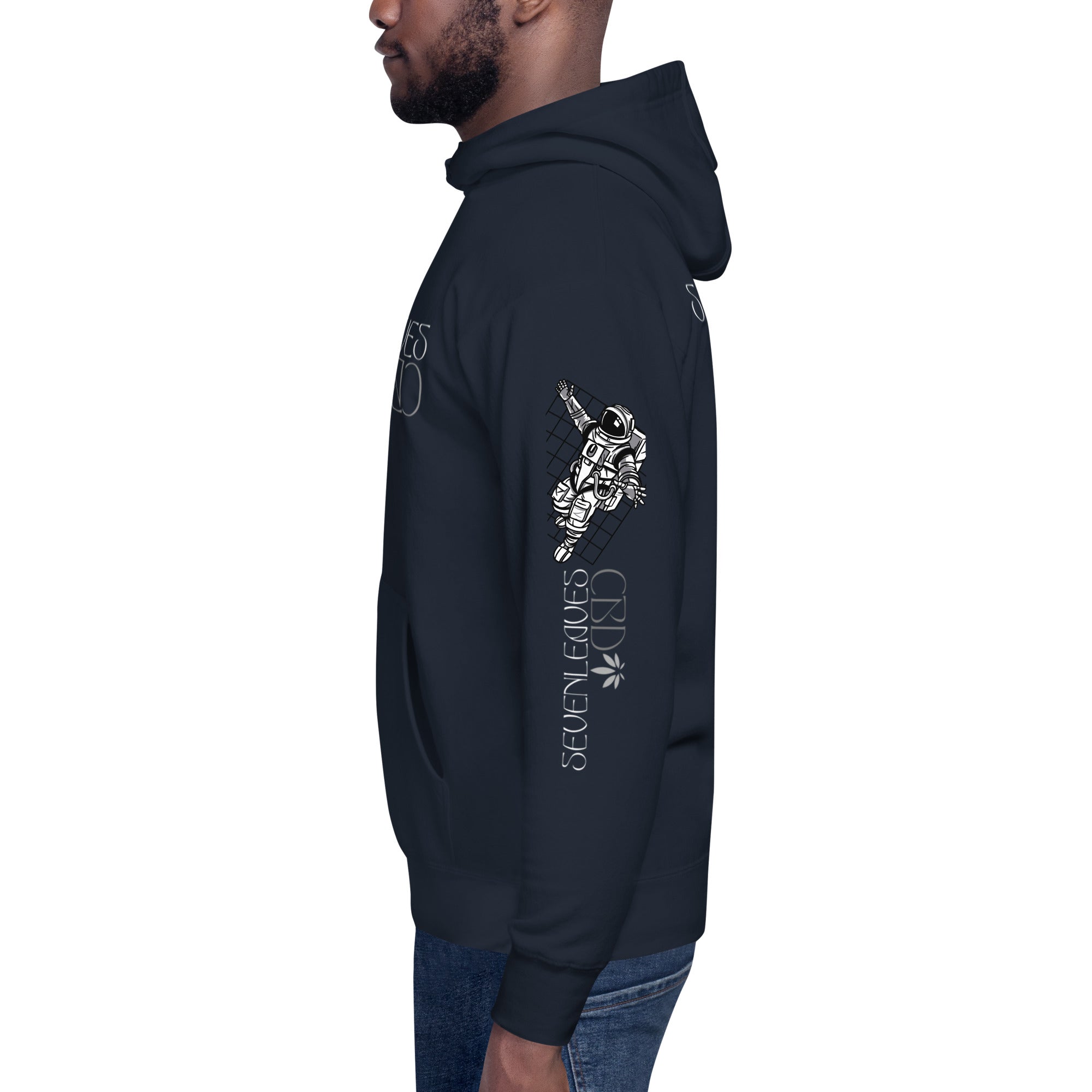 Seven Leaves Athletic Logo Unisex Hoodie