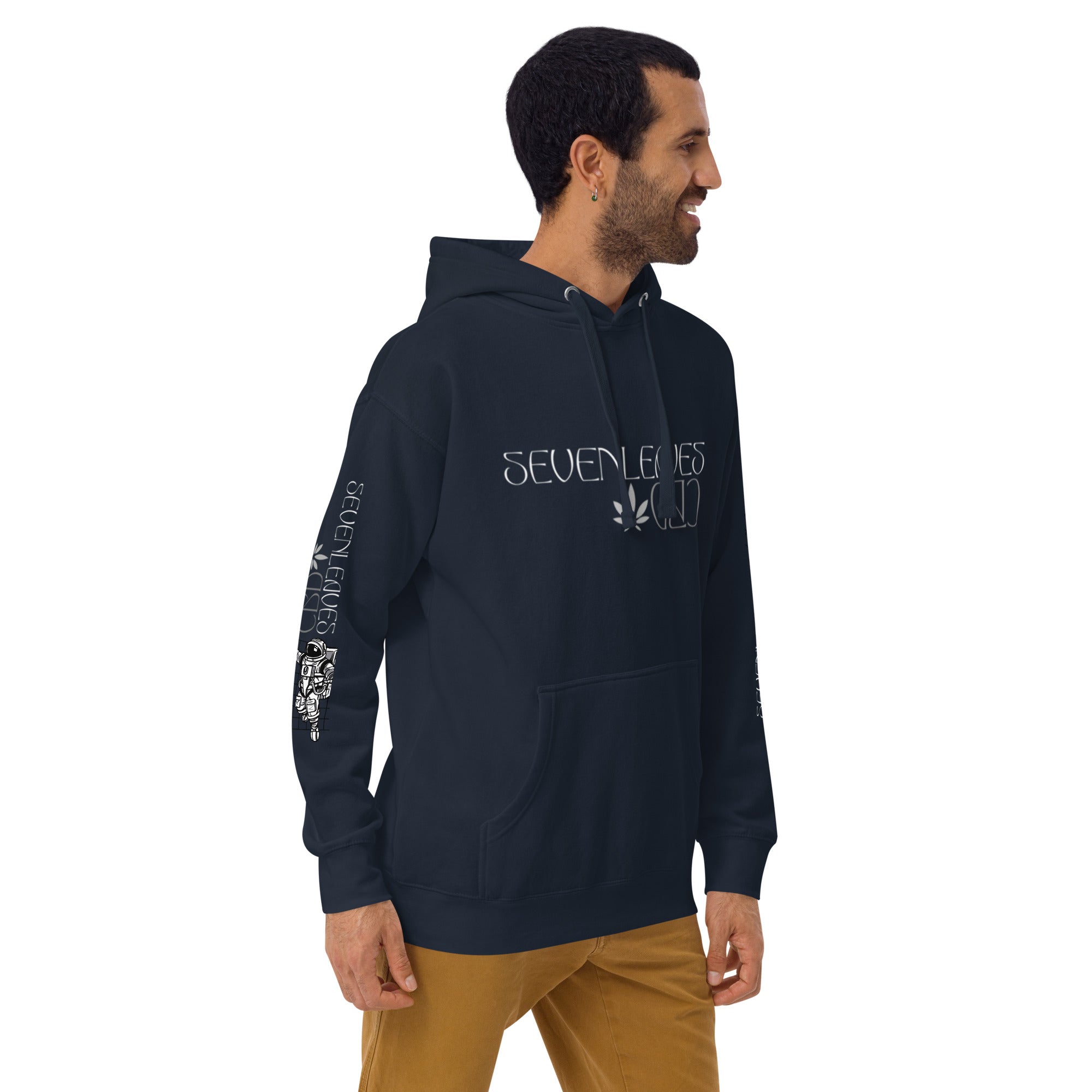 Seven Leaves Athletic Logo Unisex Hoodie