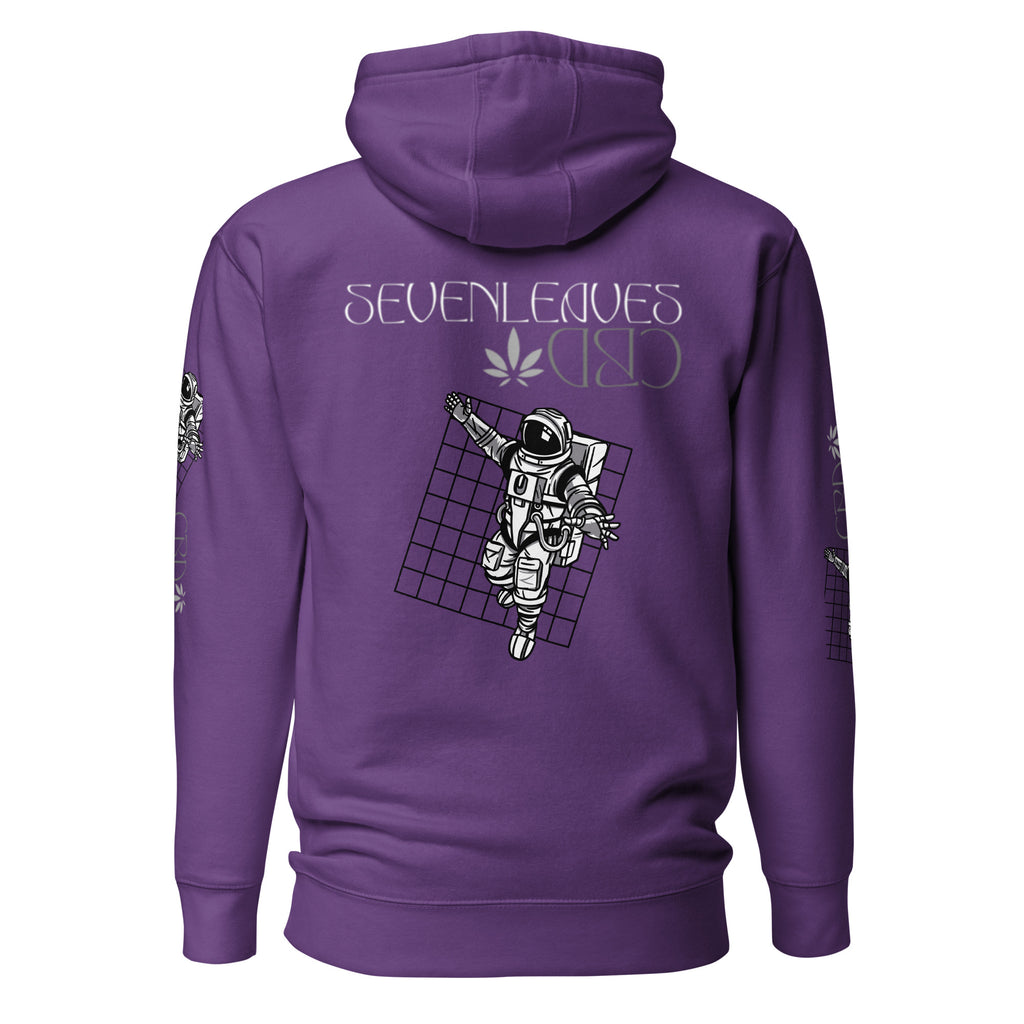 Seven Leaves Athletic Logo Unisex Hoodie