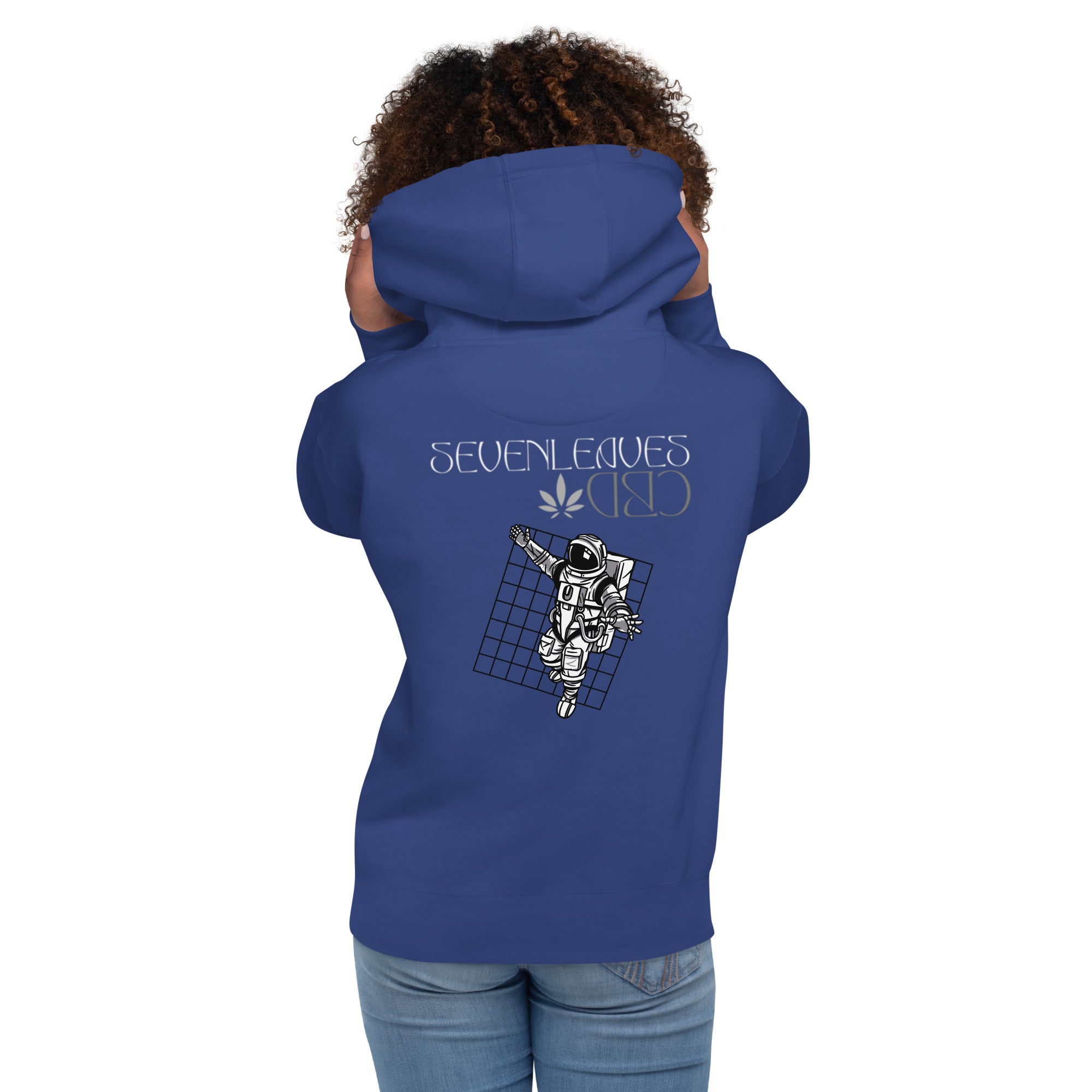 Seven Leaves Athletic Logo Unisex Hoodie