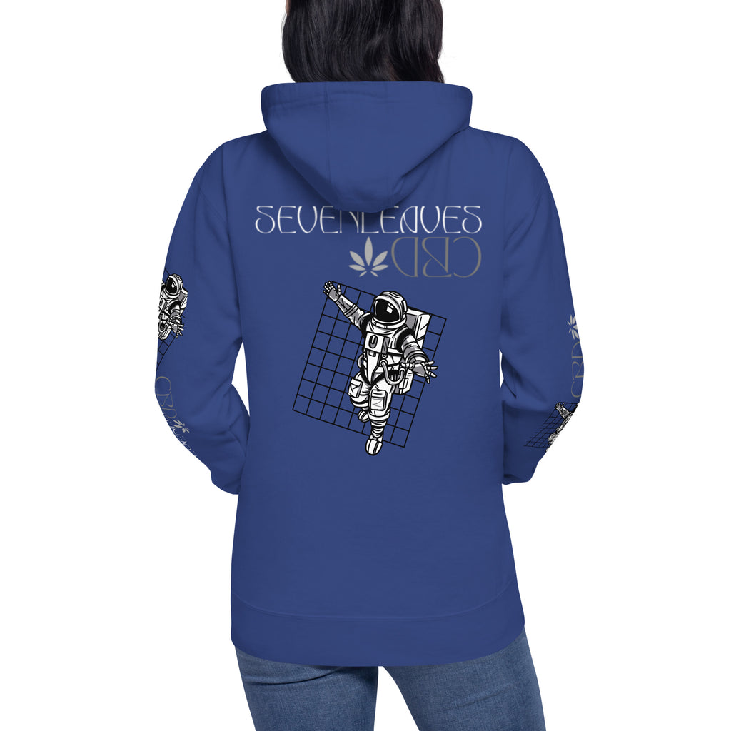 Seven Leaves Athletic Logo Unisex Hoodie