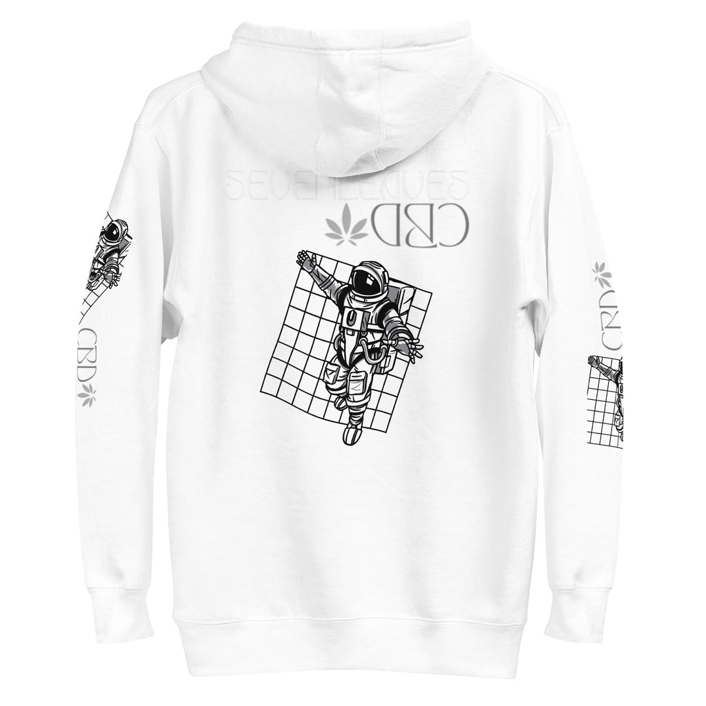 Seven Leaves Athletic Logo Unisex Hoodie