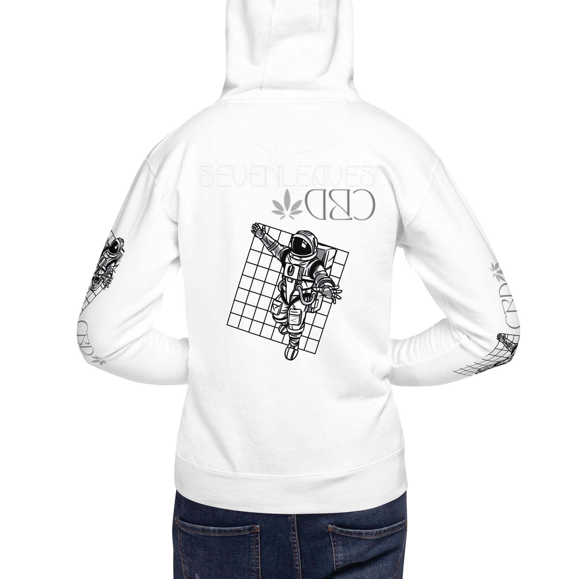 Seven Leaves Athletic Logo Unisex Hoodie