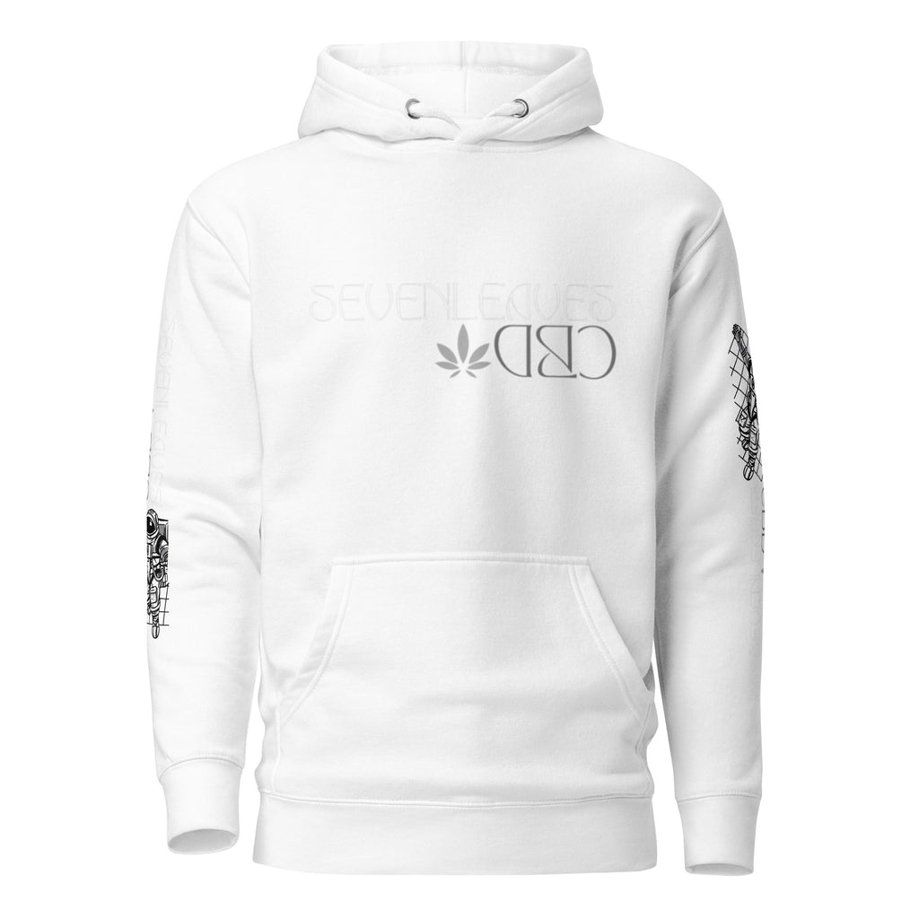 Seven Leaves Athletic Logo Unisex Hoodie