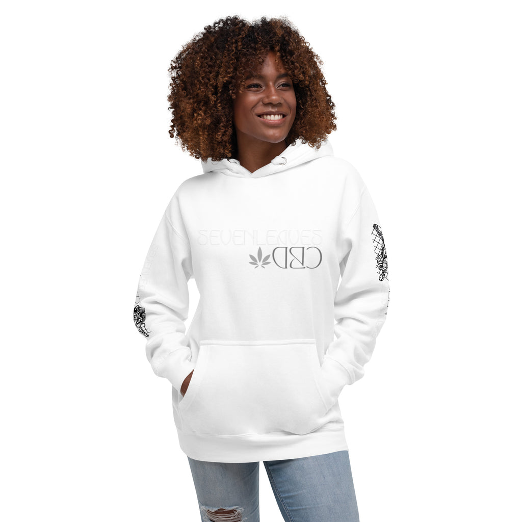 Seven Leaves Athletic Logo Unisex Hoodie