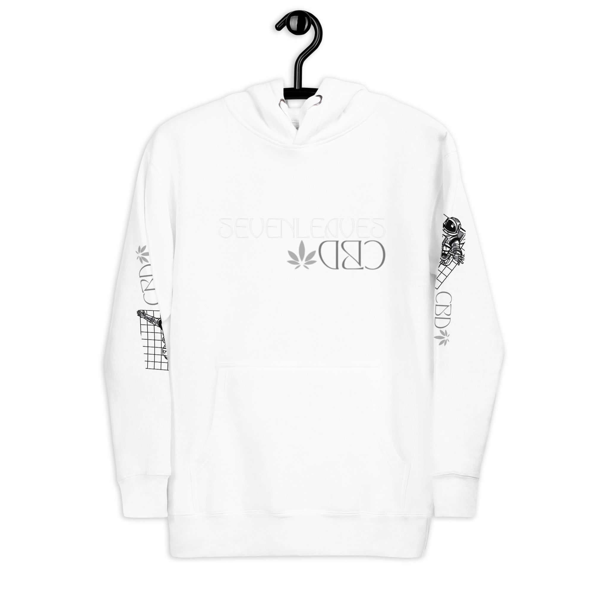 Seven Leaves Athletic Logo Unisex Hoodie