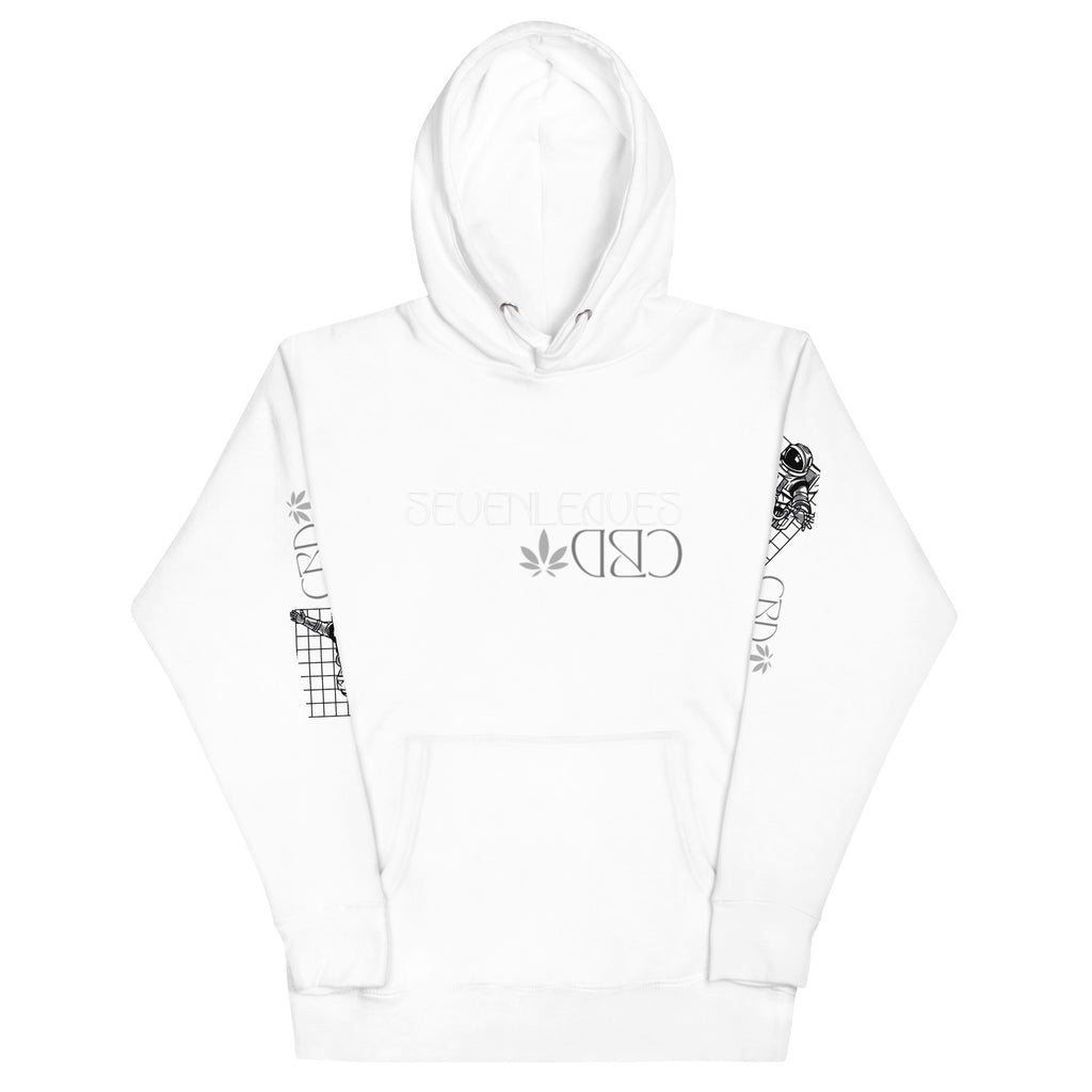 Seven Leaves Athletic Logo Unisex Hoodie